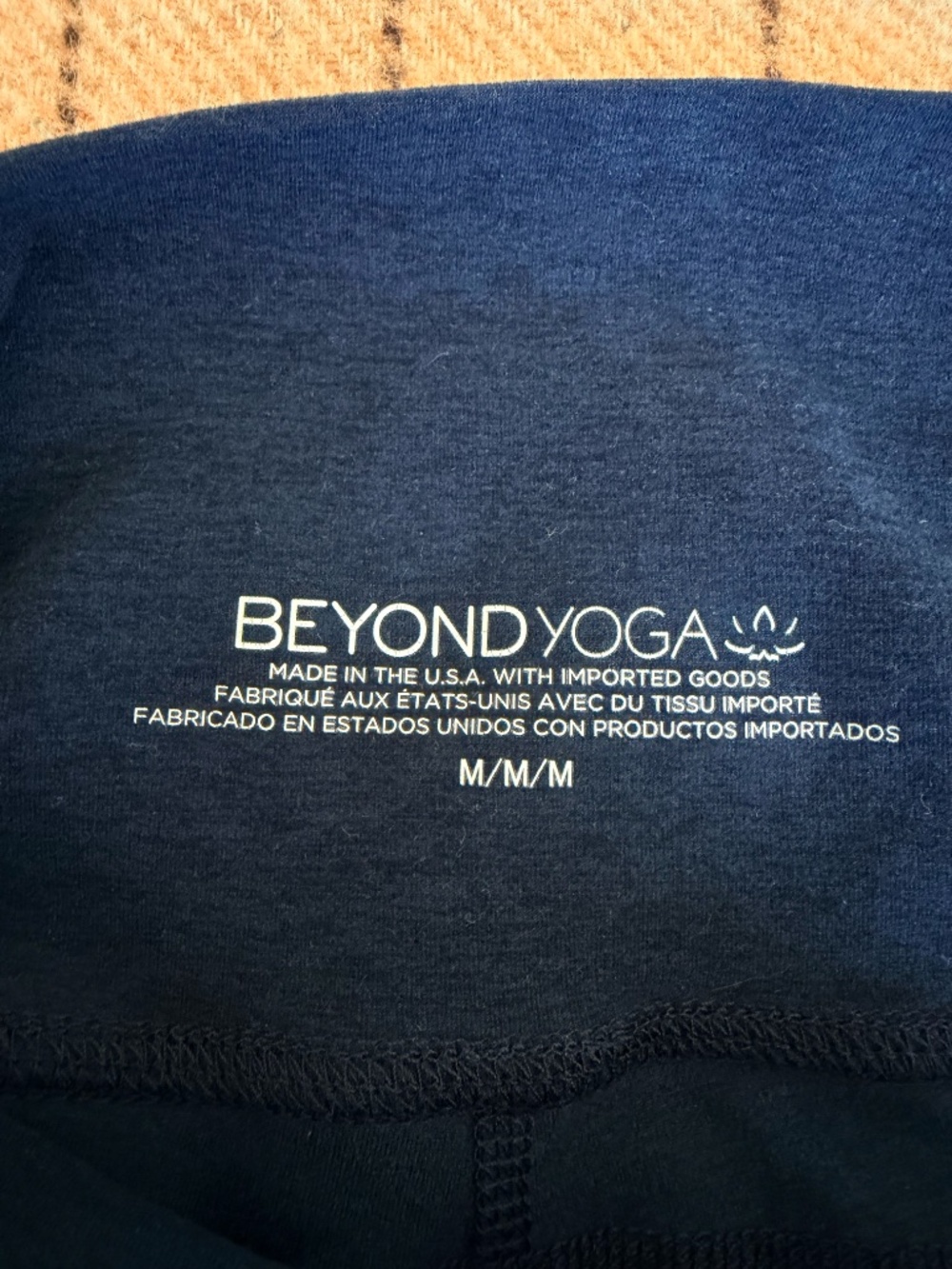 Beyond Yoga Spacedye Keep Pace 7" Pocket Short - Nocturnal Navy - Picture 3 of 5